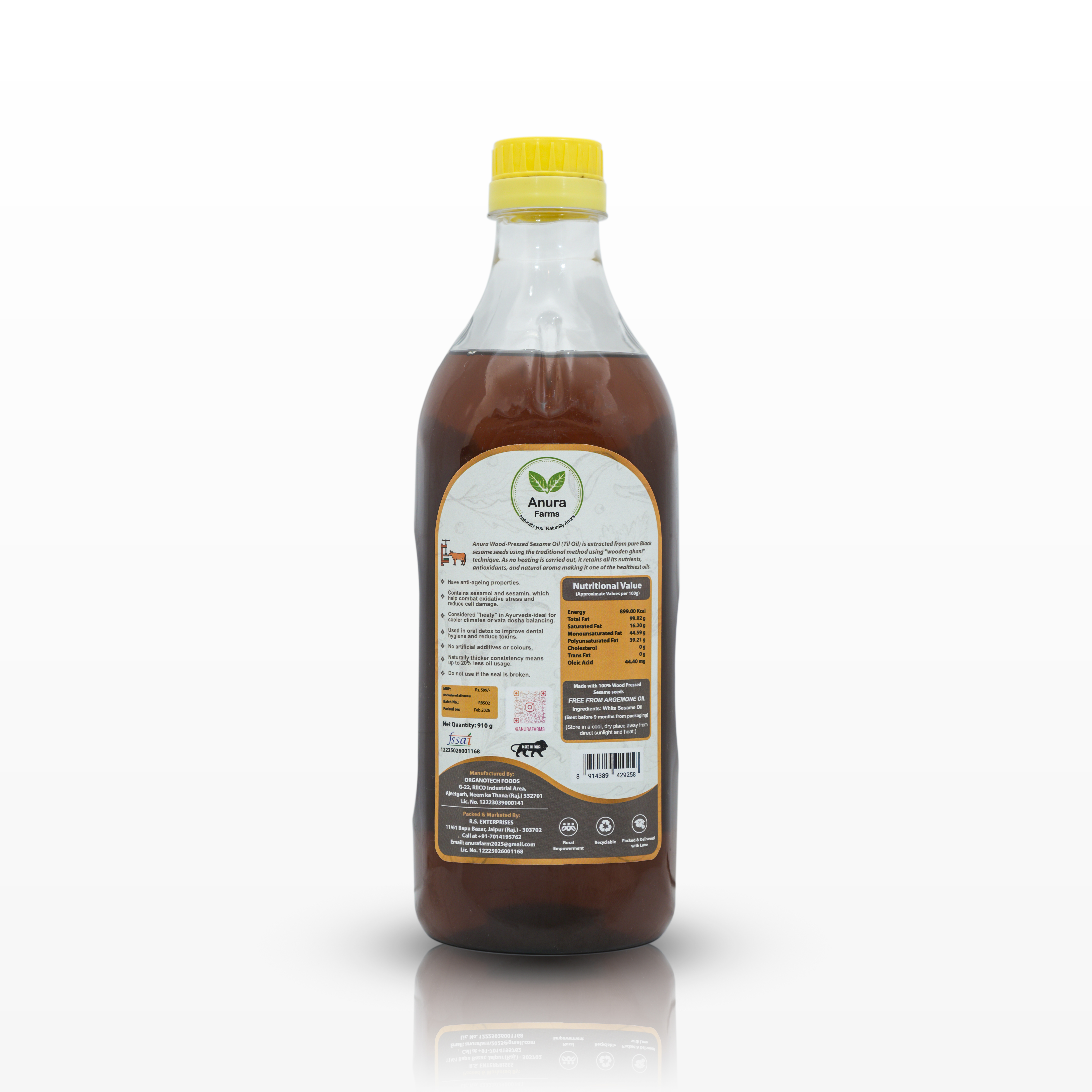 Anura Farms Coconut Oil